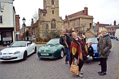 In the Market Square, Abingdon