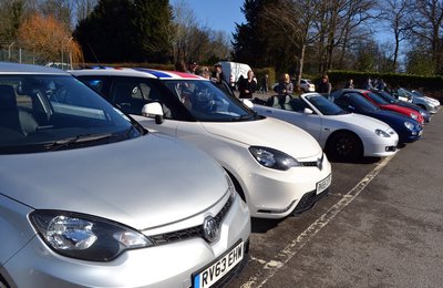 Two Threes, a Peugeot and lots of F/TFs at the Secrett start point