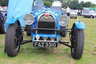 Lovely Bugatti with new owners number plate??