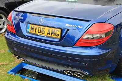 Best car in show - an SLK55 AMG! Great!