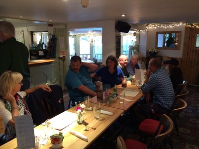 Friday meet w/ Ron&amp;Joan at the County Members Pub in Lympne