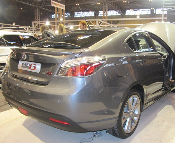 MG6 UK version rear end