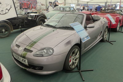 Nigel May's MGTF register show car