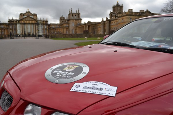 MGF Register Blenheim Palae Run (on a ZT !)