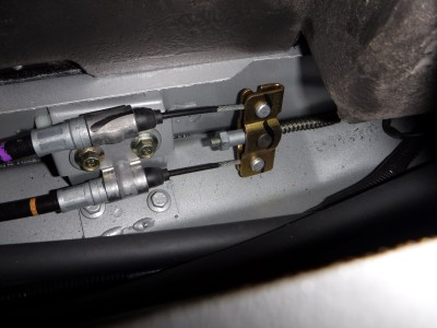 compensator under centre console