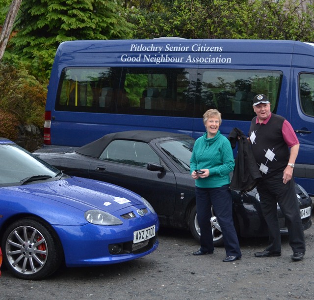 Pitlochry Senior Citizens Jim &amp; Libby