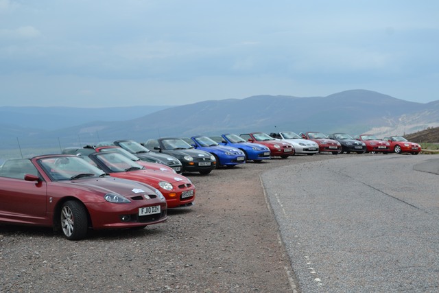 A group found their way to the top of the Cairngorms, very windy !