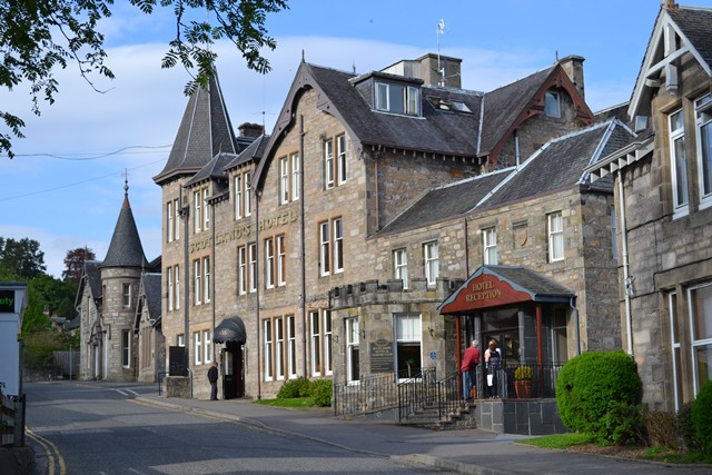 OUr base, Scotland's Hotel Pitlochry