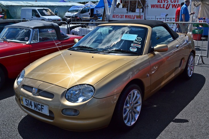 Amanda's MGFest &amp; MGF15 prizewinning MGF in the Concours