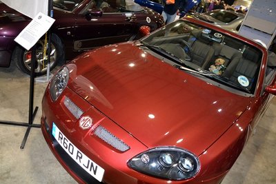 MG Motor TF135 on our stand
