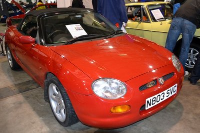Yorkshire Rep Micahel Ring's pre production press and ex MG Enthusiast car was on the Harrogate MG club's stand - look out for them on the Yorkshire National event in September.