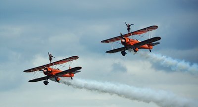 Lady wing walkers