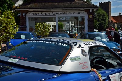 The Hard Top at Church Square Autos ready for the off !