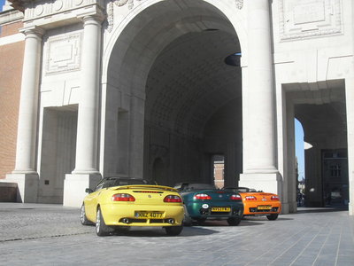 In front of the menin gate