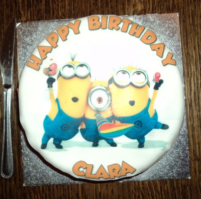 Clara's birthday cake