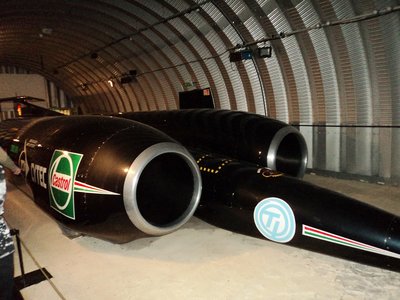 The fastest car in the world - over 700mph!!