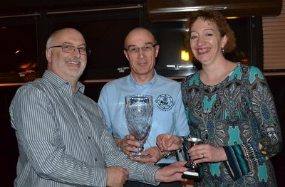 Nigel &amp; Jo May - winners of the Priests Trophy for Significant contribution to the MGF Register
