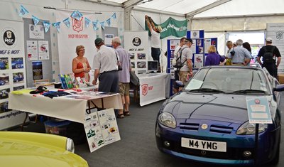 The Register stand