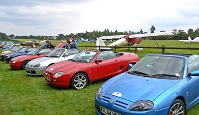 More planes at Popham - the dispersal point