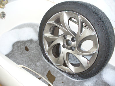 Wheel In Bath