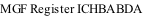MGF Register ICHBABDA